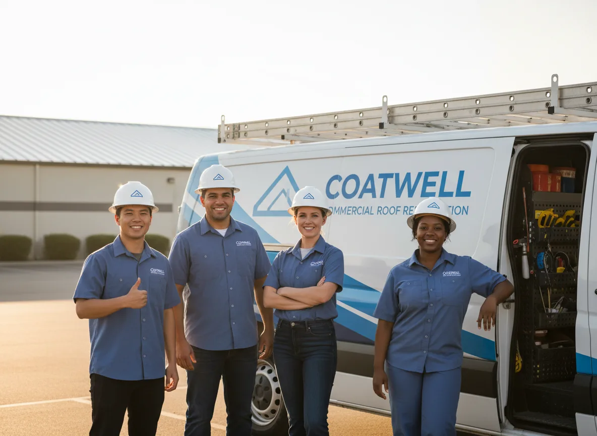 Commercial roof coating company in Sproul, PA